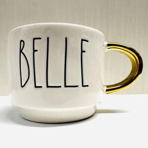 Retired Rae Dunn Princess Collection Coffee Tea Mug Belle